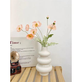 Bình Hoa Bằng gốm Thiết Kế Sáng Tạo Phong Cách Bắc Âu Cao Cấp