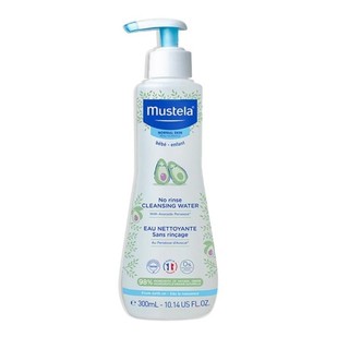 Nước Làm Sạch Mặt Và Cơ Thể Mustela Không Cần Rửa Lại Cho Em Bé Da Thường NO-RINSE CLEANSING WATER 100ML/300ML