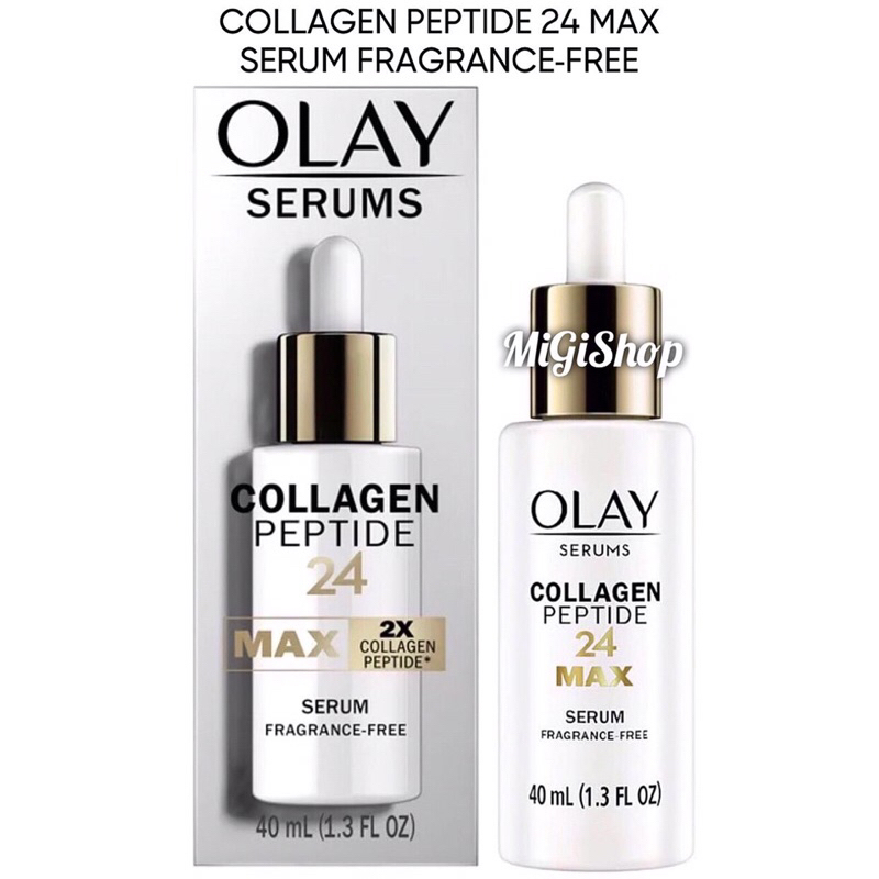 Tinh Chất Tái Tạo Da Olay Collagen Peptide 24 Max Serum Fragrance Free