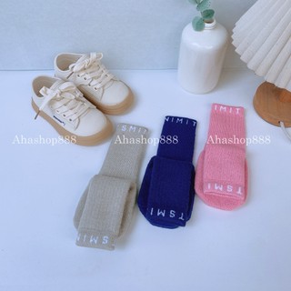 Tất Len Dệt Kim SIêu Dày Chống Trượt Mềm Ấm Chân Cho Bé Từ 1-6 Tuổi TK012