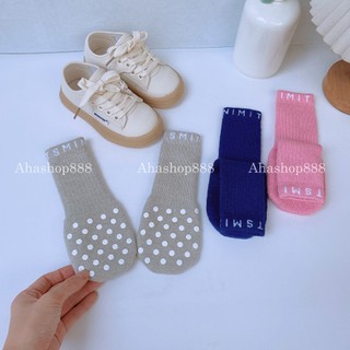 Tất Len Dệt Kim SIêu Dày Chống Trượt Mềm Ấm Chân Cho Bé Từ 1-6 Tuổi TK012
