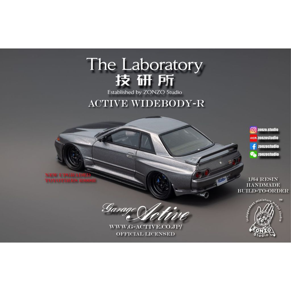 MÔ HÌNH 1:64 The Laboratory x Zonzo Studio - Nissan Skyline GT-R