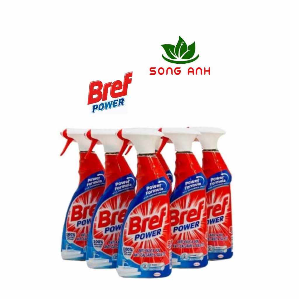 Bref Power chai xịt tẩy cặn canxi inox, sen vòi đa năng 750ml, hàng Đức ...