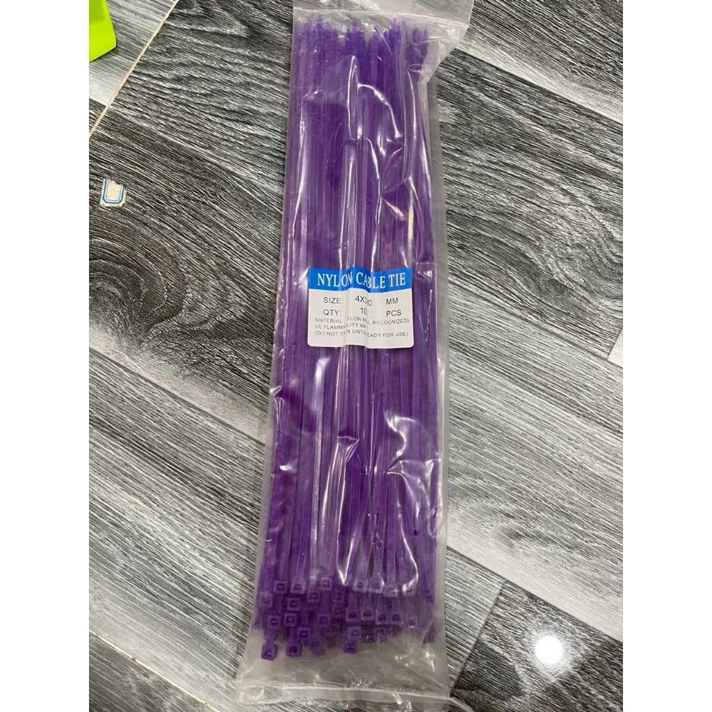 Dây Rút, Dây Thít Nhựa Màu 4x300mm | Shopee Việt Nam