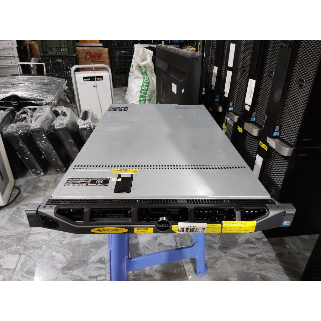 Máy chủ Dell PowerEDGE R610 Rack 1U R710 Rack 2U, CPU socket 1366 ...