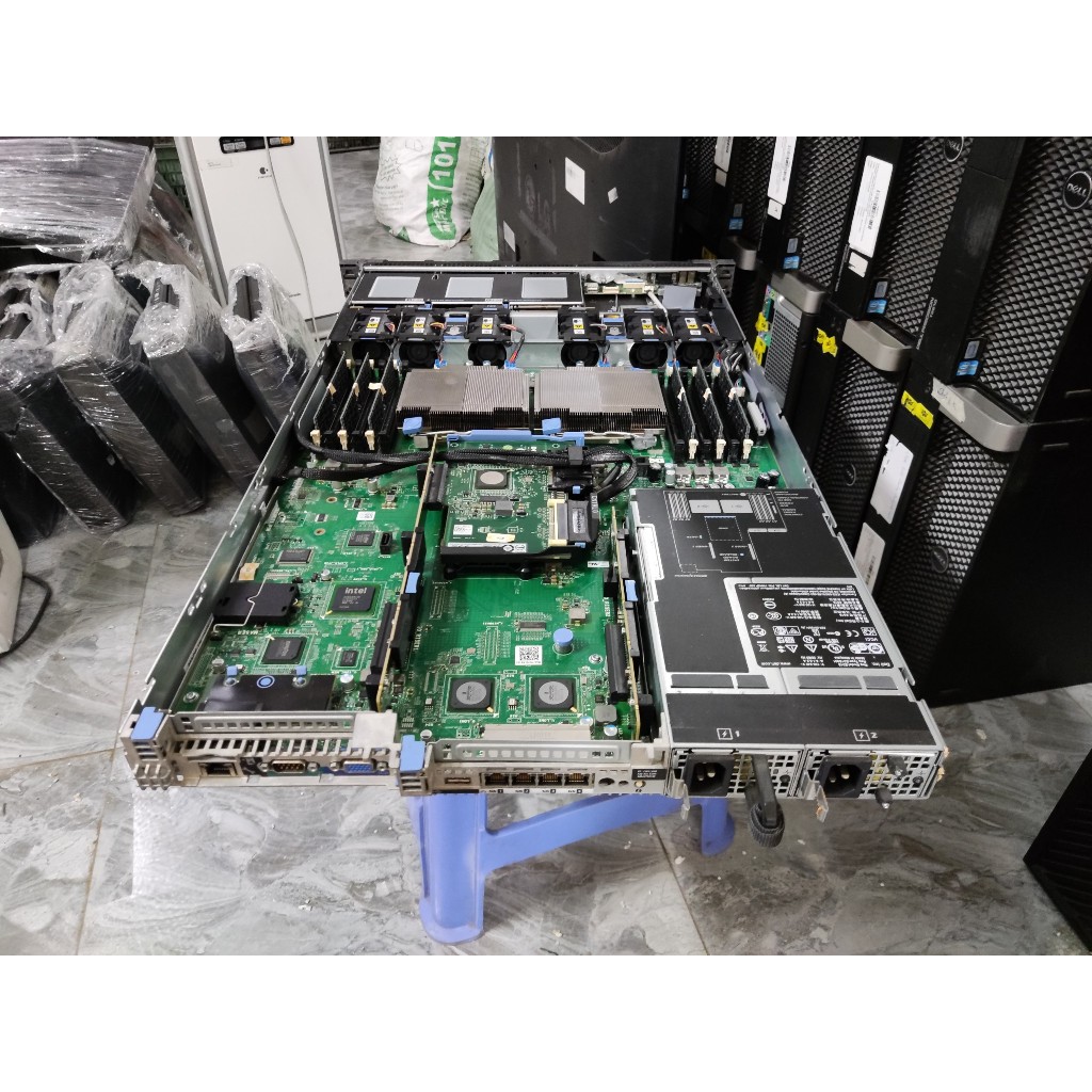Máy chủ Dell PowerEDGE R610 Rack 1U R710 Rack 2U, CPU socket 1366 ...