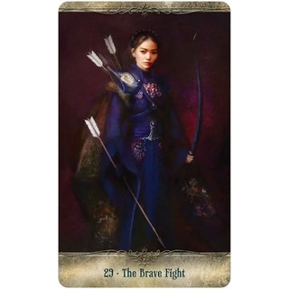 Bộ Bài Fearless: Fight Like A Girl Oracle (Mystic House Tarot Shop) - Bài Gốc Authentic Chính Hãng 100%