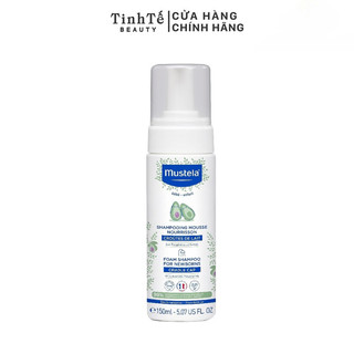 Dầu Gội Ngăn Ngừa Bã Nhờn Ở Tóc Cho Bé Mustela FOAM SHAMPOO FOR NEWBORNS 150ML