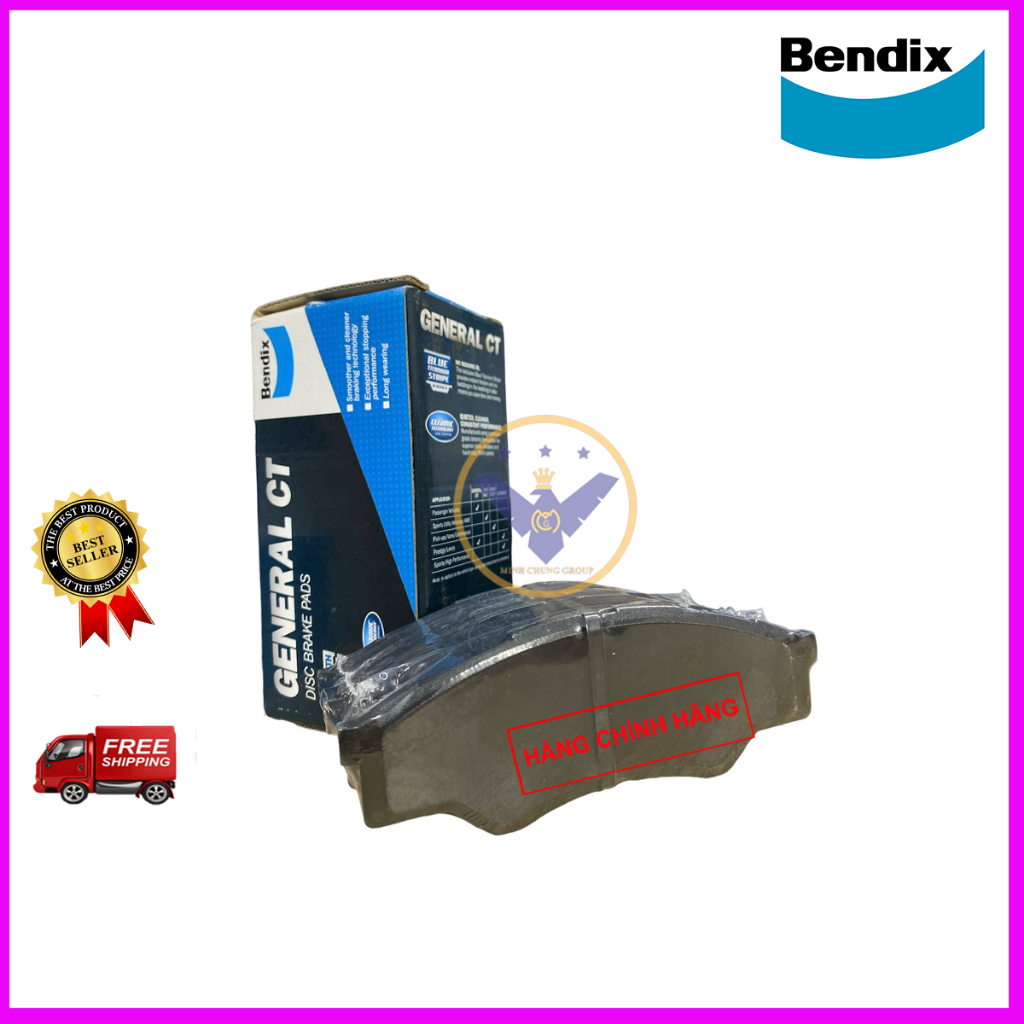 Má phanh trước hãng Bendix cho xe Toyota Innova 2.0(2006-2015) - Thái ...