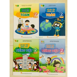 Sách - Vở bài tập nâng cao Toán tiếng việt - Lớp 2 tập 1 + 2 ( Kết nối tri thức với cuộc sống )