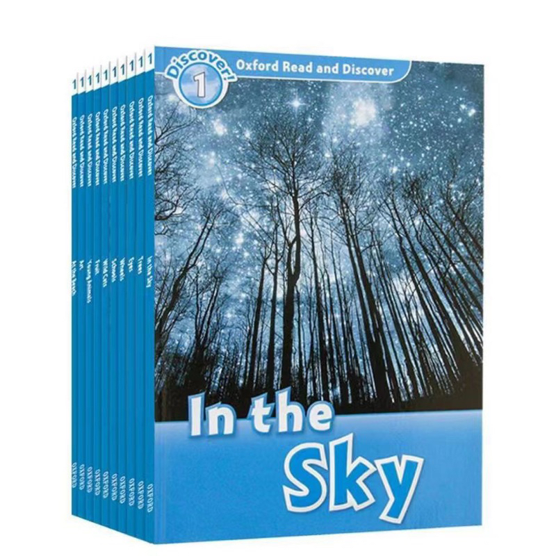 Sách - Oxford read and discover/imagine - Level 1-2-3-4-5-6 (Tặng