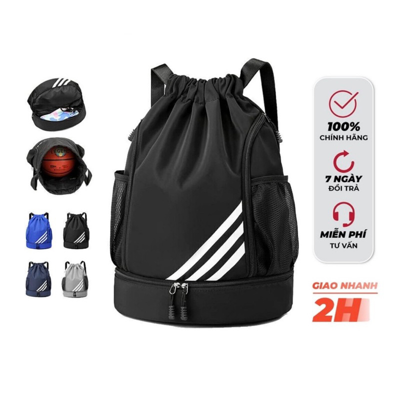 🆘LOẠI ĐẸP🆘 Balo thể thao chống nước đựng bóng rổ, đá bóng, tập gym, du lịch