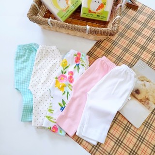 Set 5 quần dài đáy liền BUNNY cho trẻ sơ sinh chất đẹp size 3-10kg, mẫu ngẫu nhiên