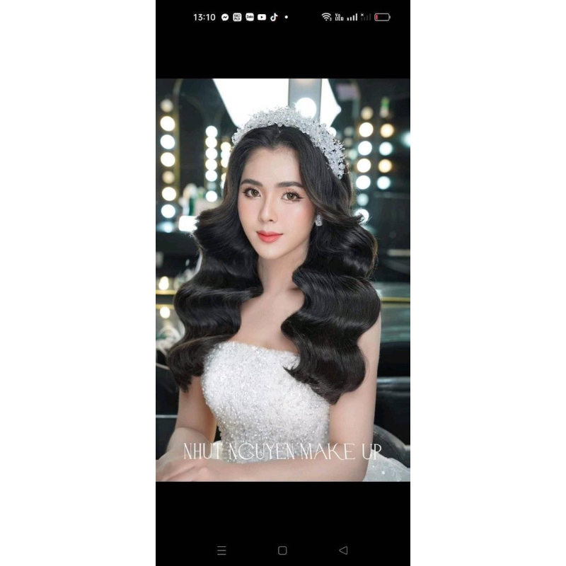 hoa cài đá lấp lánh