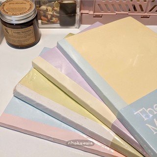 Sổ tay ghi chép journal Note For The Moment màu pastel size A5 A6