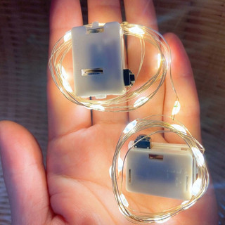 Dây đèn led đom đóm 2m trang trí sinh nhật, trang trí nhà cửa