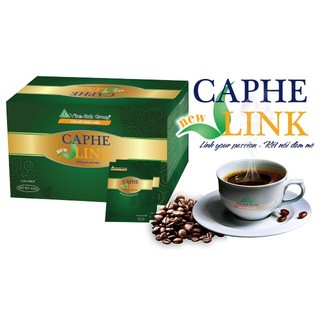 Cafe link, caphe thảo mộc, cafe sức khỏe tăng đề kháng( hộp 20 gói x16g)