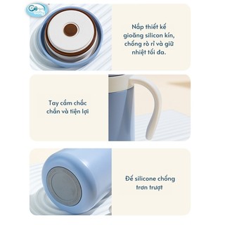 Bình Ủ Cháo Giữ Nhiệt Gbbaby, Hộp Cháo Giữ Nhiệt Cao Cấp 450ML - CHÍNH HÃNG