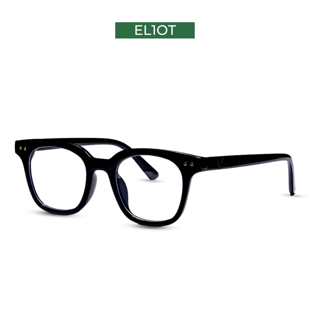 Gọng kính vuông nam nữ ELIOT EYEWEAR chất liệu nhựa cứng cáp kiểu dáng thời trang dễ đeo C0015