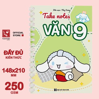 Sổ Giấy Lò Xo Take Note Ngữ Văn 9 TUANVIET BOOKS cỡ A5 (Phiên Bản Mới Nhất)