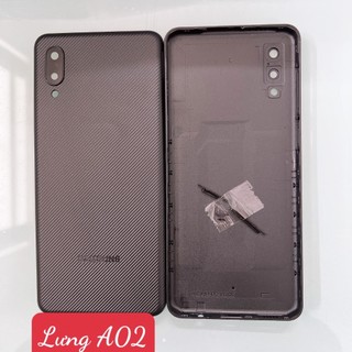 Lưng vỏ samsung a02, vỏ bộ, khung sườn, benzen, nắp lưng, lưng nhựa sam sung a022