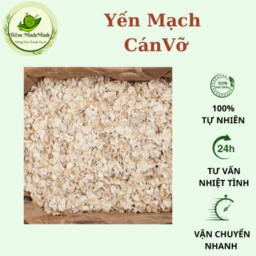 Yến mạch cán vỡ ăn liền, yến mạch tốt cho sức khỏe túi 200gr, 500gr