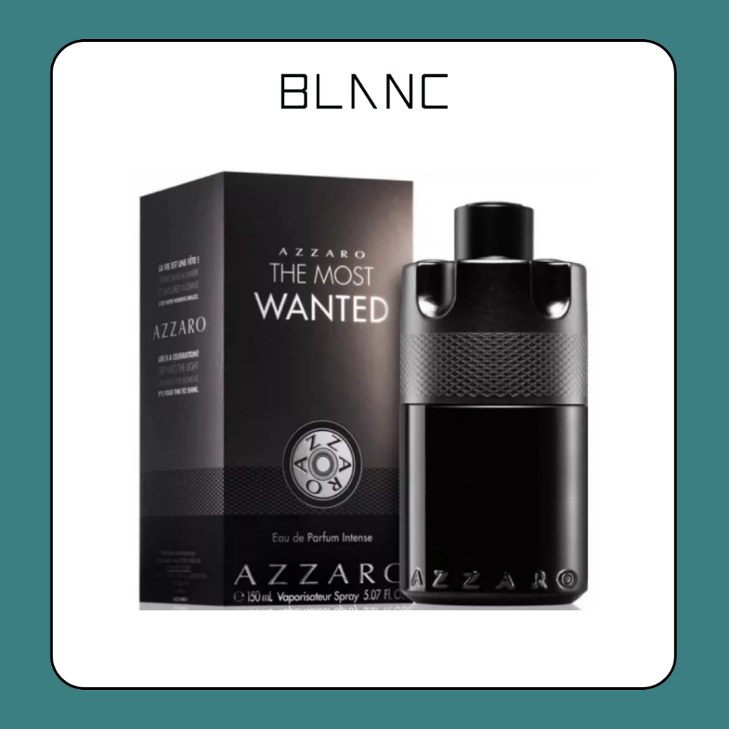 [BLANC] [Hỏa Tốc HCM] Nước hoa nam Azzaro The Most Wanted For Men EDP  Intense 100ml