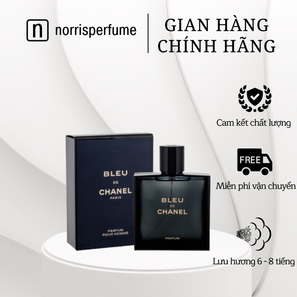 Chính hãng] Nước Hoa Nam Blue Chanel Perfume 100ml Chữ Vàng