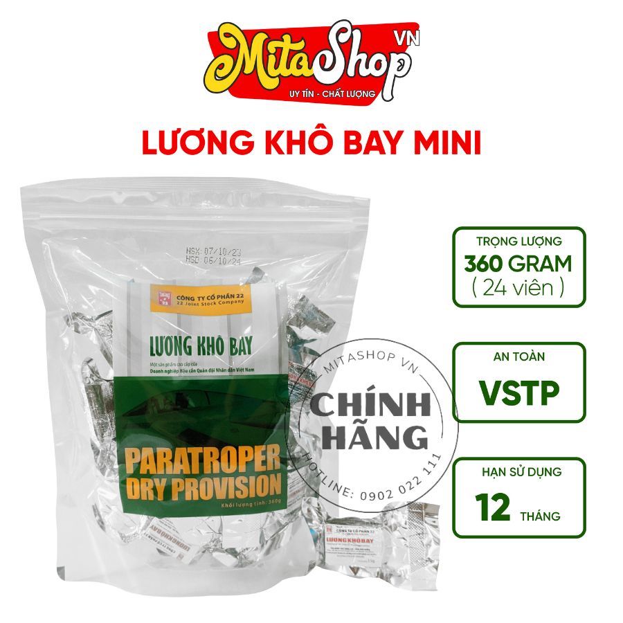 Lương khô Bay Mini 1 túi 24 viên | Shopee Việt Nam