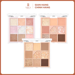 Bảng Phấn Mắt Unleashia Glitterpedia Eye Palette 9 Ô 6.6g