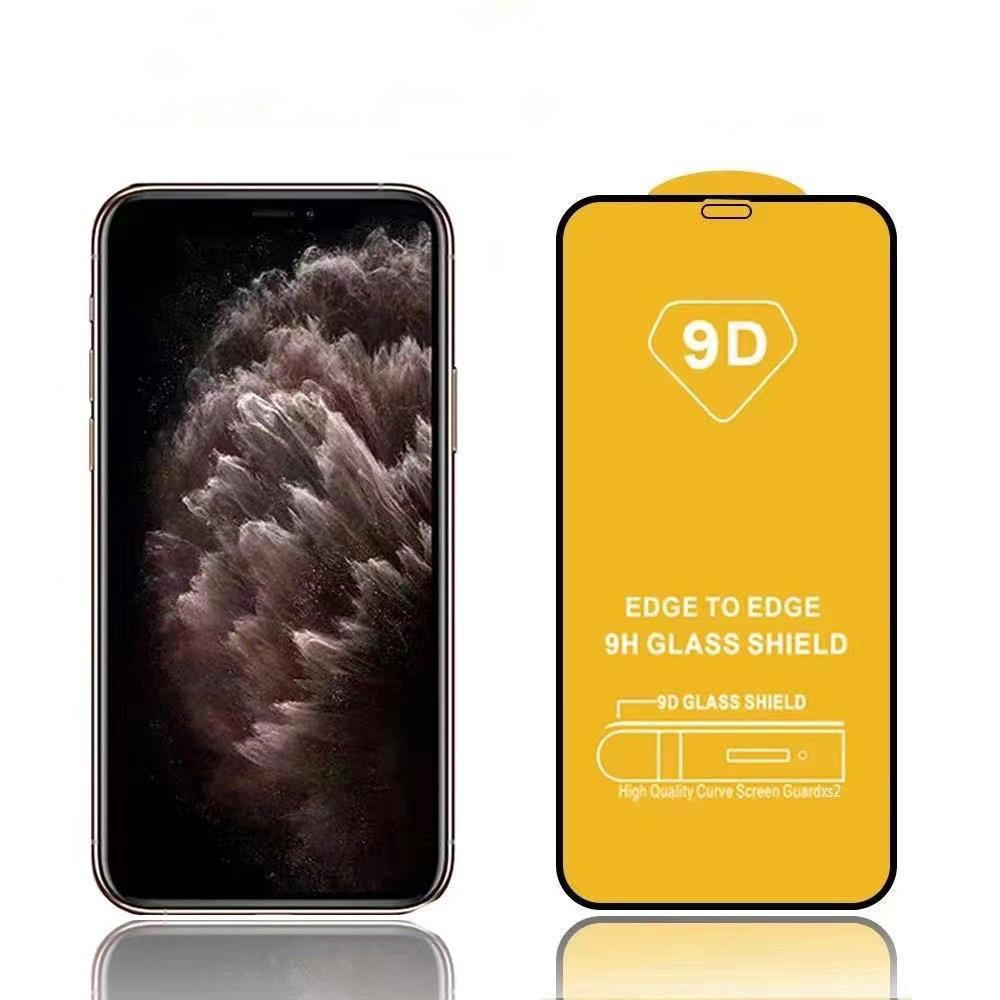 Kính cường lực 9D PRO+ full màn cho Ip 7/7plus/8/8plus/x/xs/xs max/11/11pro/11promax/12/13/14/15/16/17/pro/max/plus/air