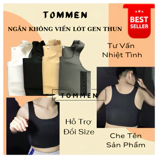 Áo Nịt Ngực TomBoy loại ngắn không viền LÓT GEN THUN CỨNG chắc chắn trước ngực giúp ôm ngực, thoải mái