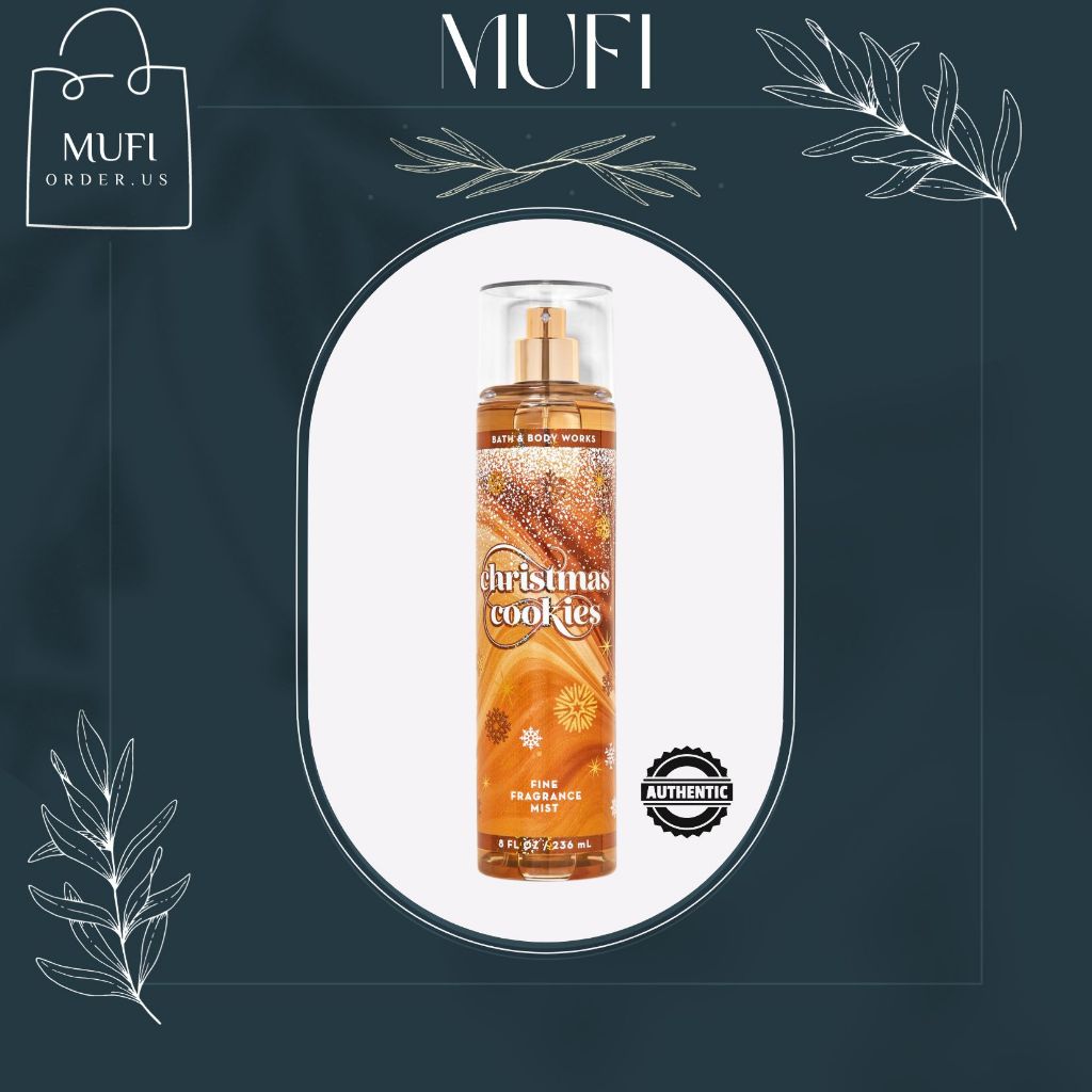 Body mist xịt thơm toàn thân Bath & Body Works Christmas Cookie