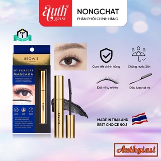 Mascara BROWIT BY NONGCHAT My Everyday Siêu Dài Chống Nước XANH DƯƠNG