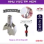 Dụng cụ cắt tỉa lông mũi chất liệu thép không gỉ siêu bền, kèm hộp đựng và chổi vệ sinh