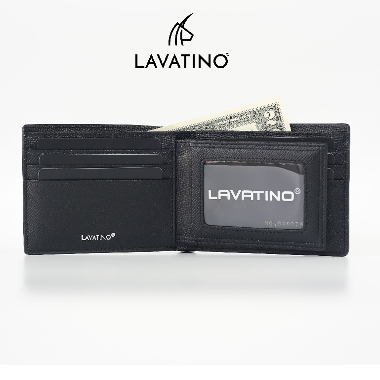 Ảnh Ví nam Cao Cấp Da Bò EPSOM chính hãng LAVATINO - HERO 31 4