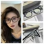 Gọng kính cận nam nữ phong cách Hàn Quốc mắt kính không độ chống tia bức xạ và ánh sáng xanh có thể thay cận 548
