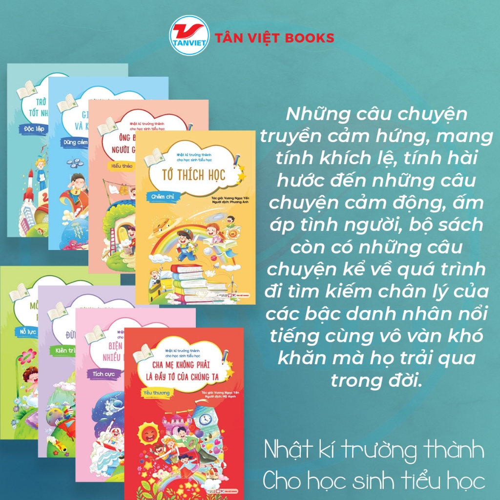 Ảnh Bộ sách Nhật kí trưởng thành cho học sinh tiểu học 2