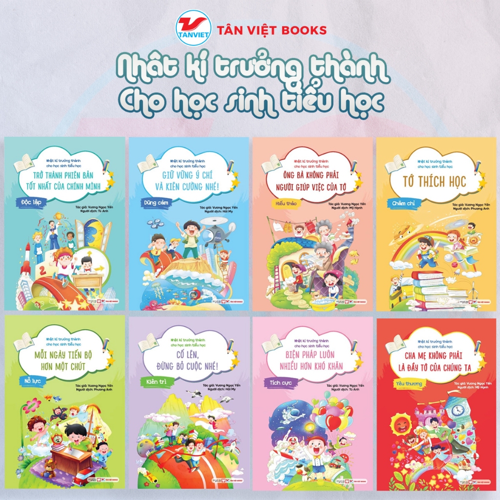Ảnh Bộ sách Nhật kí trưởng thành cho học sinh tiểu học 1