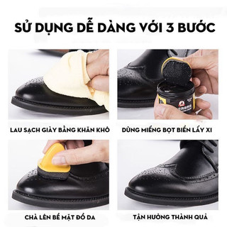Xi Đánh Bóng Giày Da làm bóng nhanh đồ da