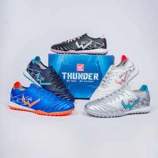Giày Đá Bóng Wika Thunder , Giày Bóng Đá Wika Phù Hợp Sân Cỏ Nhân Tạo, Đã Khâu Full Đế