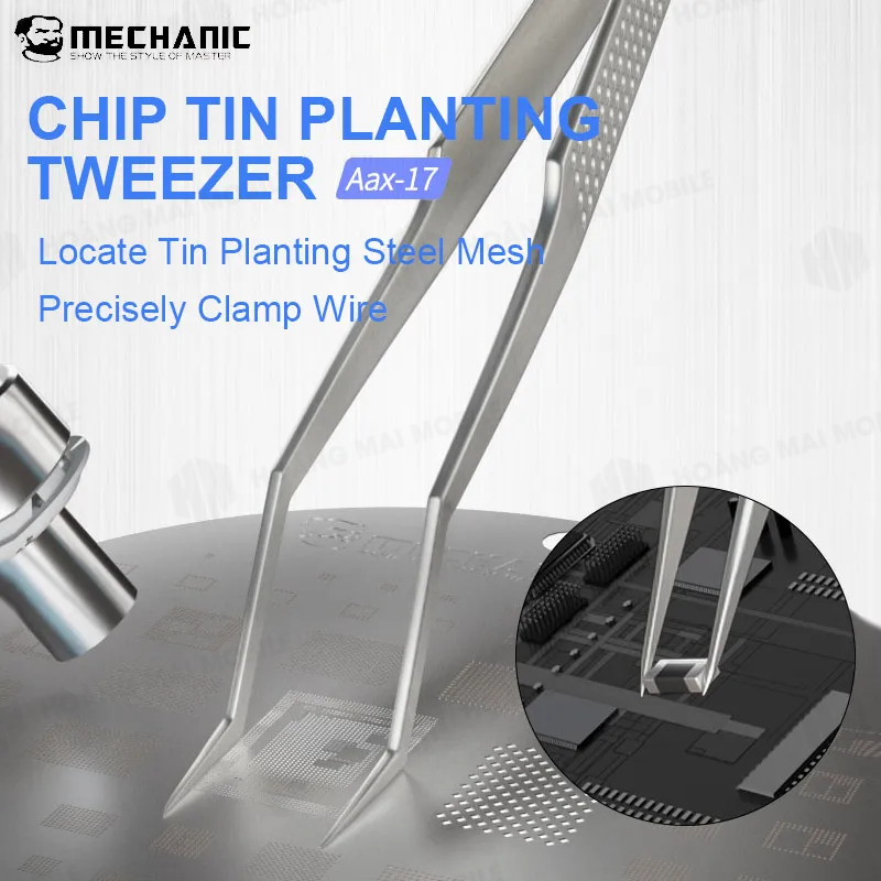 Panh nhíp MECHANIC AAX-17 dùng kẹp nối dây, gắp linh kiện, tích hợp đè vỉ tạo chân