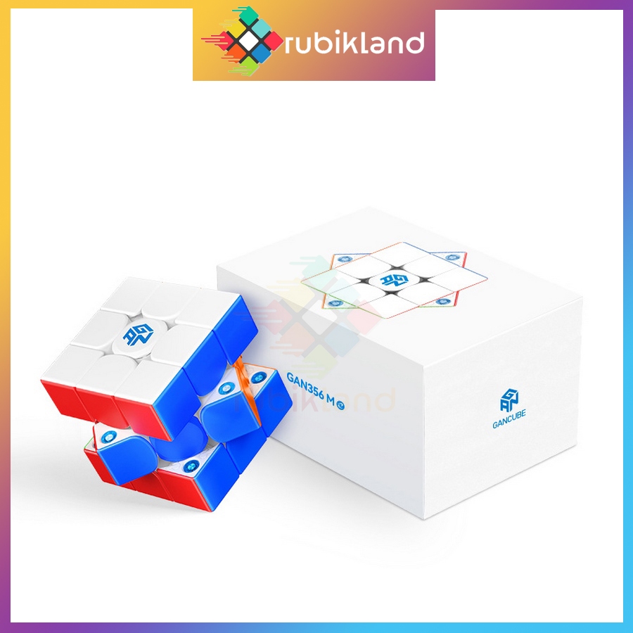 Rubik 3x3 Gan 356 ME 3x3 Magnetic Rubic 3 Tầng Có Nam Châm Gan 356M E ...