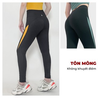 Quần legging thể thao cao cấp Gladimax Genmax GX20 cạp cao tôn dáng che khuyết điểm