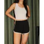 Áo thun nữ croptop ba lỗ Cannes Top trơn basic chất thun co giãn cao cấp LND