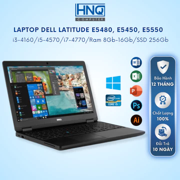 Dell Latitude Laptop – Core i5, 8GB RAM, 256GB SSD, 14", Like-New