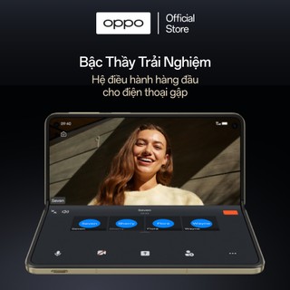 Điện thoại OPPO FIND N3 5G (16GB/512GB) có NFC, nhân bản ứng dụng, nếp gập tàng hình