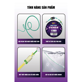 Trục Sẵn PANDA cao cấp sức tải vượi trội ,cắt nước nhanh phù hợp cả tự nhiên và dịch vụ