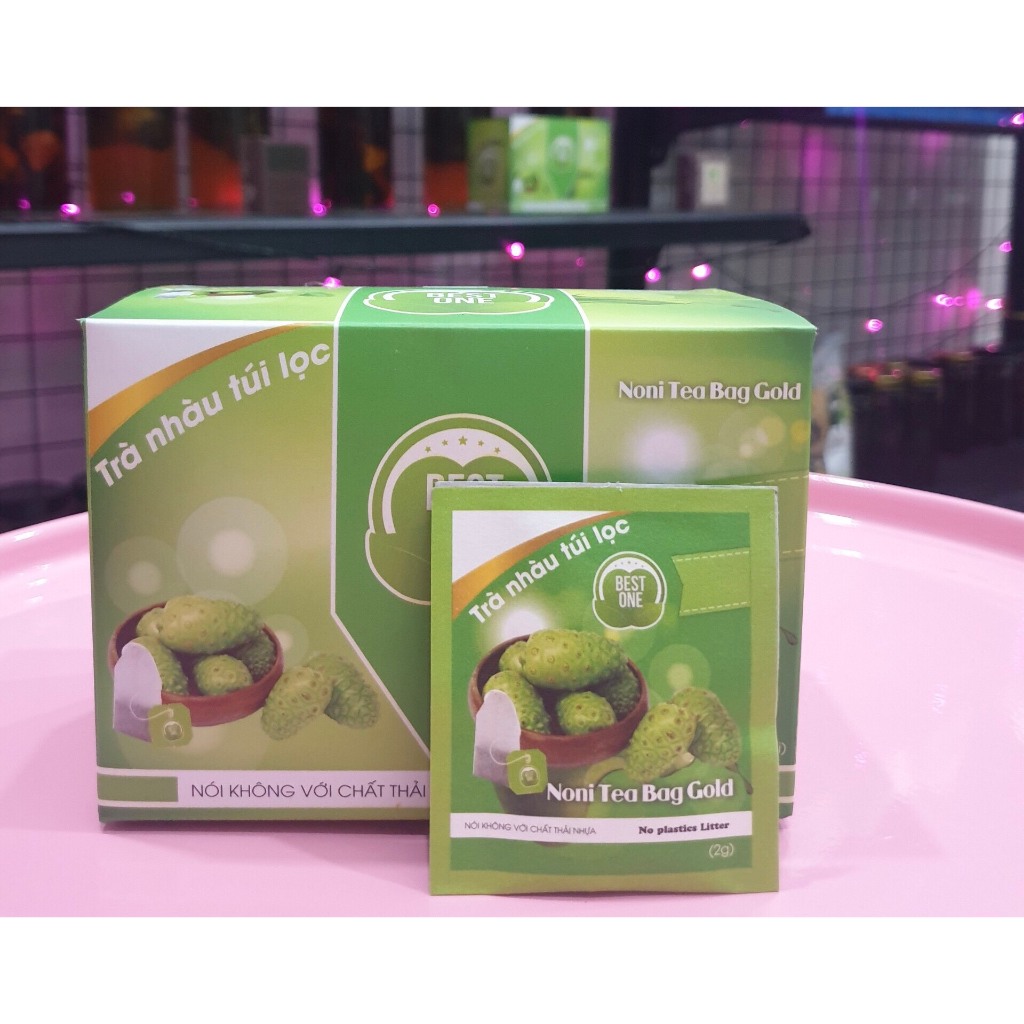 Hộp 20 tép trà nhàu túi lọc BEST ONE sử dụng tiện lợi