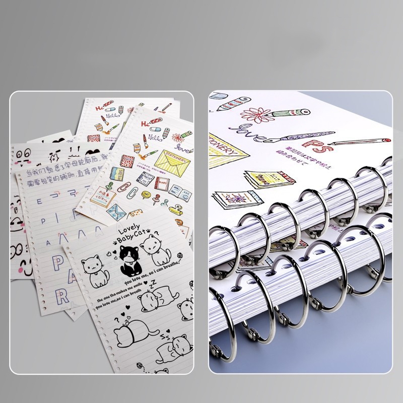 Khoen Tròn Làm Flashcard Cỡ Nhỏ, Khoen Móc Vòng Còng Đóng Sổ, Khoen Sổ Tay - BEYOU | BigBuy360 - bigbuy360.vn